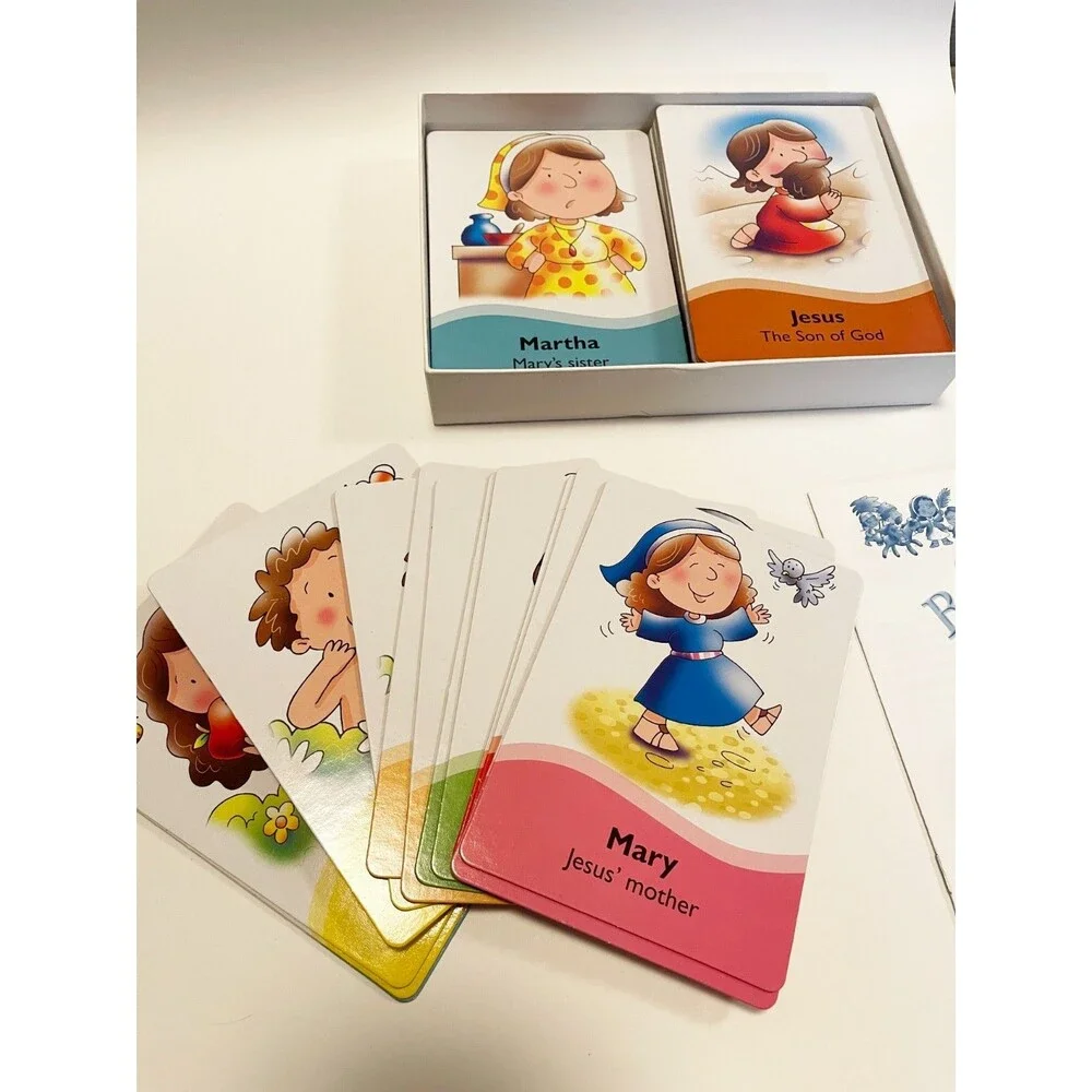 Candle Bible for Toddlers Memory Game 48 Cards Christian Kids Bible Stories 2006